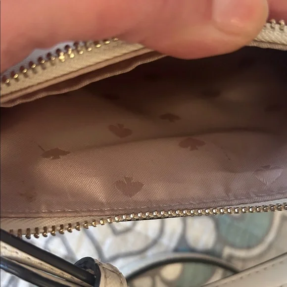 kate spade Cream Leather Crossbody Wallet Bag - Picture 6 of 12